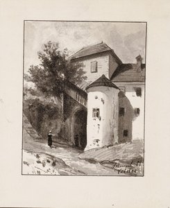 Entrée au château de Bled - Ladislav Benesch